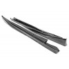 OEM-style carbon fiber side skirts for 2014-up Lexus IS250 IS350